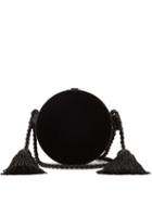 Matchesfashion.com Hillier Bartley - Tasseled Collar Box Leather Cross Body Bag - Womens - Black