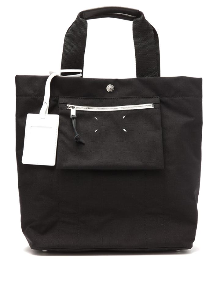 Maison Margiela Stereotype Reversible Black Canvas Tote