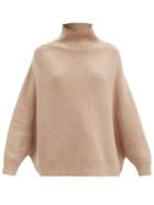 Matchesfashion.com Wolford - Aurora High-neck Wool Sweater - Womens - Camel