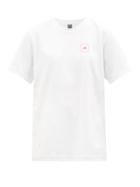 Adidas By Stella Mccartney - Logo-print Organic Cotton-blend T-shirt - Womens - White