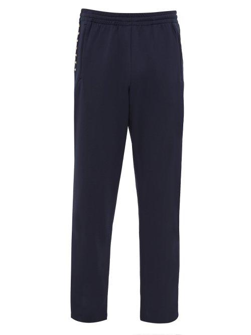 Matchesfashion.com Valentino - Rockstud Jersey Track Pants - Mens - Navy
