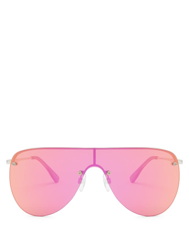 Le Specs The King Mirrored Sunglasses