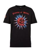 Matchesfashion.com Marcelo Burlon - Skull Print Cotton T Shirt - Mens - Black