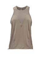 Matchesfashion.com Adidas By Stella Mccartney - Mesh-panelled Training Tank Top - Womens - Brown