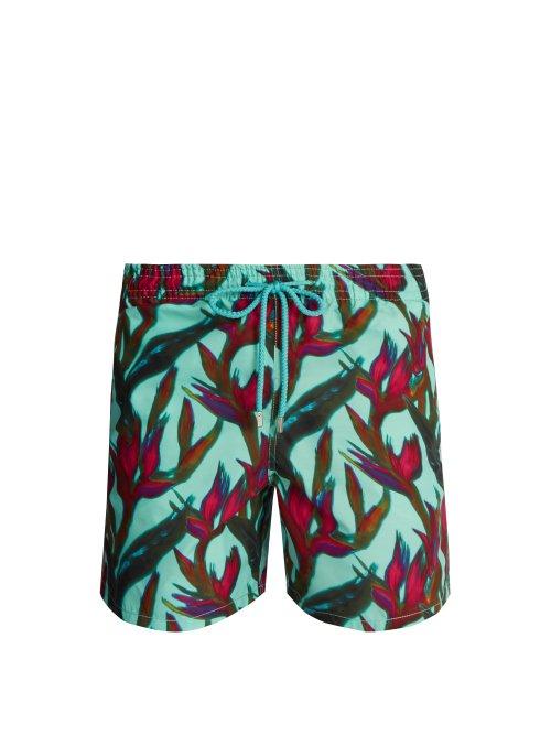 Matchesfashion.com Vilebrequin - Moorea Printed Swim Shorts - Mens - Multi