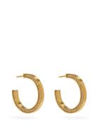 Matchesfashion.com Completedworks - Topaz & 14kt Gold-vermeil Hoop Earrings - Womens - Crystal