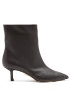 Paul Andrew Mangold Grained-leather Ankle Boots