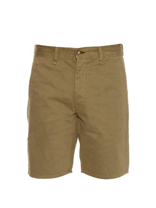 Rag & Bone Loose-fit Brushed-cotton Shorts