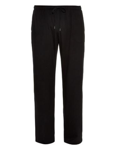 Derek Rose Basel Straight-leg Jersey Trousers