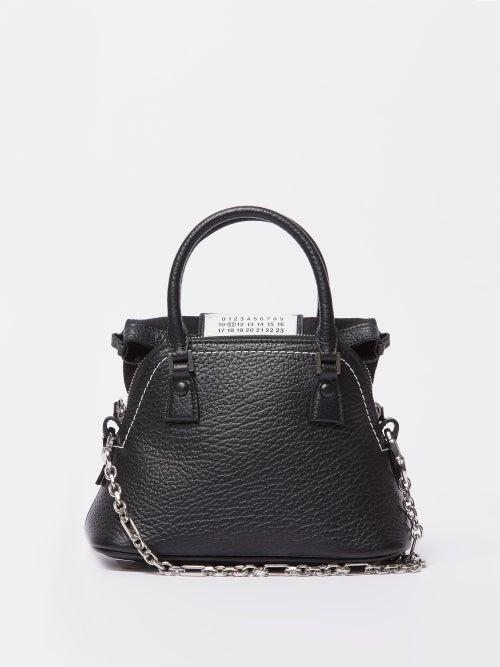 Maison Margiela - 5ac Mini Leather Bag - Womens - Black