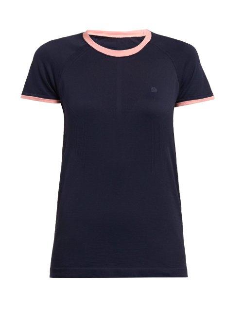 Matchesfashion.com Lndr - Cirque Performance T Shirt - Womens - Navy