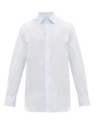 Matchesfashion.com Emma Willis - Superior Cotton-poplin Shirt - Mens - Blue