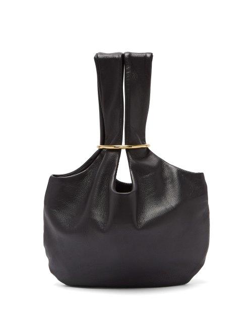 Matchesfashion.com Albus Lumen - Sensillo Mini Leather Bag - Womens - Black
