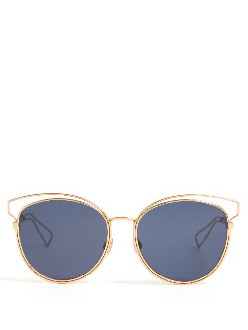 Dior Cat-eye Mirrored Sunglasses