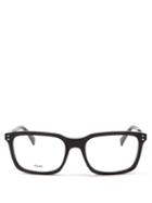 Matchesfashion.com Celine Eyewear - Square Acetate Glasses - Mens - Black