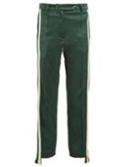 Golden Goose Deluxe Brand Mid-rise Extended-stripe Jersey Trousers