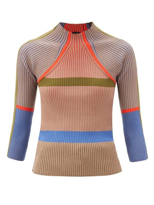 Matchesfashion.com Weekend Max Mara - Pevera Top - Womens - Multi