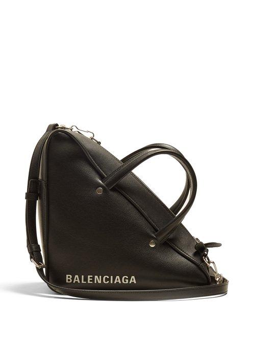 Matchesfashion.com Balenciaga - Triangle Duffle S Bag - Womens - Black White