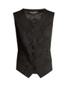Dolce & Gabbana Buttoned Brocade Waistcoat