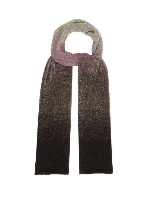 Matchesfashion.com Missoni - Ombr Fine Knit Scarf - Womens - Multi