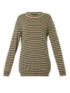 Dolce & Gabbana Striped Cashmere-knit Sweater