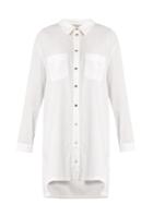Heidi Klein Maine Step-hem Lightweight Shirtdress