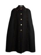 Altuzarra Serena Stud-embellished Cape