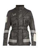 Matchesfashion.com Belstaff - Trialmaster Waxed Cotton Jacket - Mens - Black
