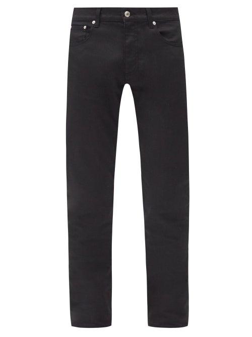 Matchesfashion.com Alexander Mcqueen - Studded Slim-leg Jeans - Mens - Black
