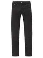 Matchesfashion.com Alexander Mcqueen - Studded Slim-leg Jeans - Mens - Black