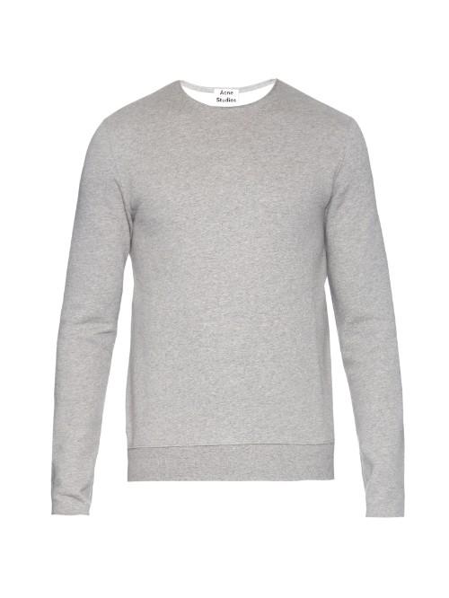 Acne Studios Fabien Raw-edges Sweatshirt