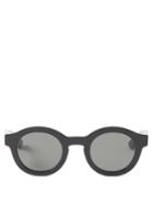 Thierry Lasry - Olympy Round-frame Acetate Sunglasses - Mens - Black