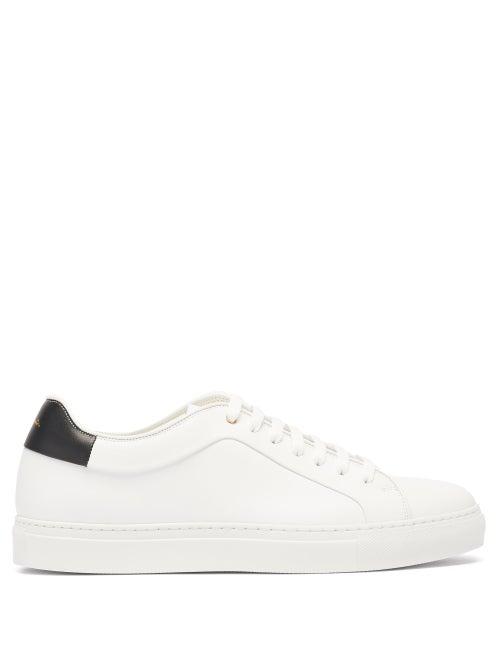 Matchesfashion.com Paul Smith - Basso Leather Trainers - Mens - White Black