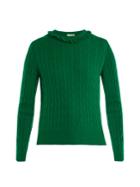 Miu Miu Frilled-neck Cashmere Sweater