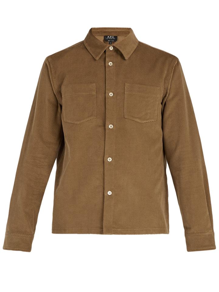 A.p.c. Joe Corduroy Overshirt