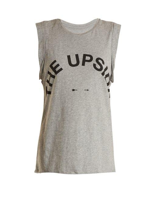 Matchesfashion.com The Upside - Muscle Performance Tank Top - Womens - Grey