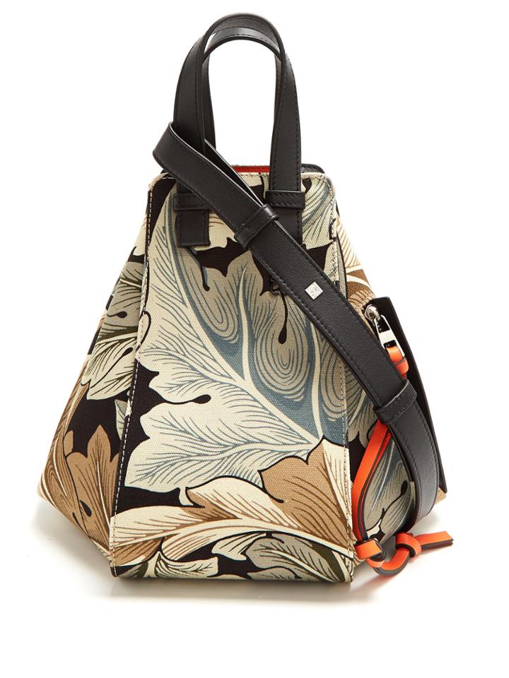 Loewe X William Morris Hammock Small Canvas Tote