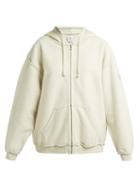 Matchesfashion.com Vetements - Inside Out Zip Up Hoodie - Womens - Ivory