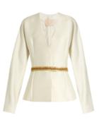 Brock Collection Jacqui Wool And Silk-blend Jacket