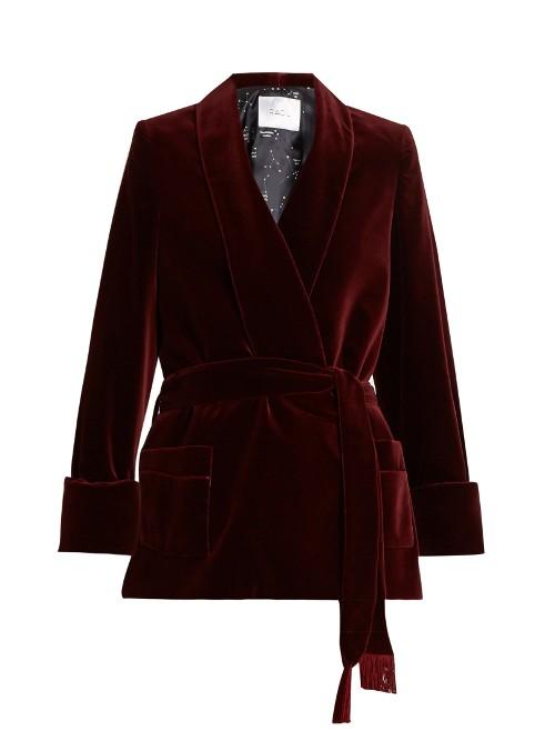 Racil Orion Cotton-blend Velvet Jacket