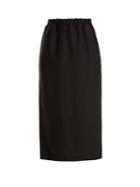 Raey Elasticated-waist Crepe Pencil Skirt
