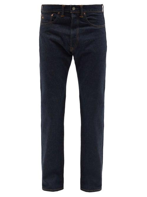 Rrl - Straight-leg Jeans - Mens - Dark Indigo