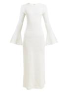 Matchesfashion.com Dodo Bar Or - Liza Lace Knit Cotton Dress - Womens - White