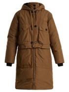 Marni Double-layered Cotton-blend Gabardine Down Coat