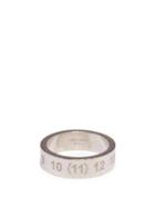 Mens Jewellery Maison Margiela - Number-engraved Sterling-silver Ring - Mens - Silver