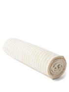 Tekla - Striped Organic-cotton Bath Sheet - Cream Stripe