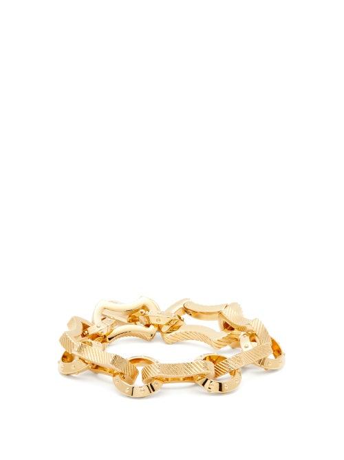 Matchesfashion.com Prada - Chain Link Bracelet - Womens - Gold