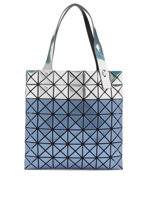 Matchesfashion.com Bao Bao Issey Miyake - Platinum Mermaid Bi-colour Pvc Tote Bag - Womens - Blue Multi