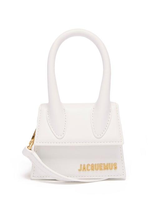 Jacquemus - Chiquito Leather Cross-body Bag - Womens - White