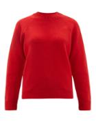 Matchesfashion.com A.p.c. - Janet Wool Blend Sweater - Womens - Red
